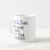 Genießen Sie Ihre Pensionierung - Kaffeetasse (Vorderseite Links)