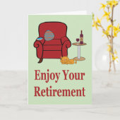 Genießen Sie Ihre Rentenkarte Karte (Gelbe Blume)