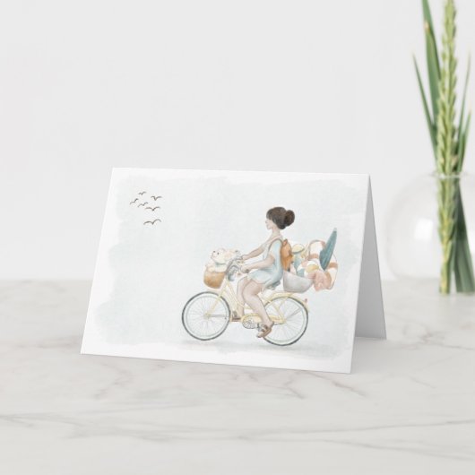 Genießen Sie Ihre Tageskarte Karte (Vorderseite)