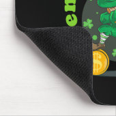 Genießen Sie Ihren Beer St Patricks Day Funny Iris Mousepad (Ecke)