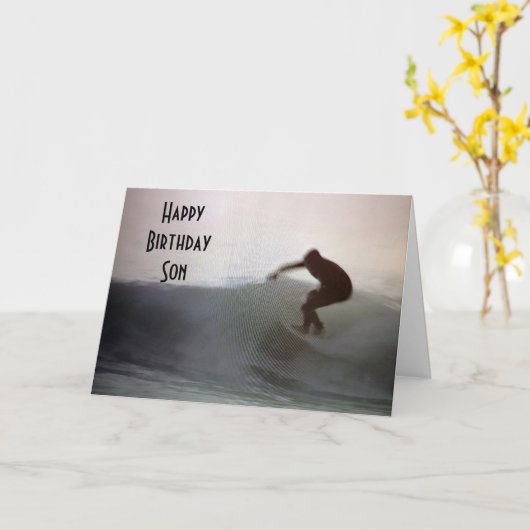 GENIESSEN SIE IHREN GEBURTSTAG SON KARTE (Gelbe Blume)