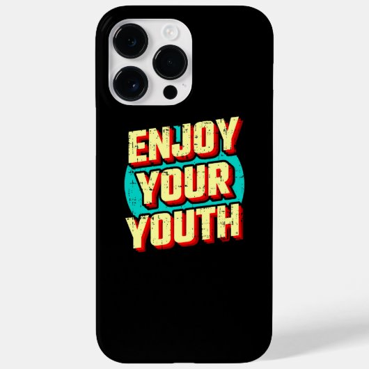 Genießen Sie Ihren Jugendklassiker Case-Mate iPhone Hülle (Rückseite)