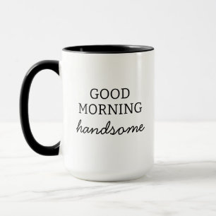 Genießen Sie Ihren Kaffee, Gutaussehender, Guten M Tasse