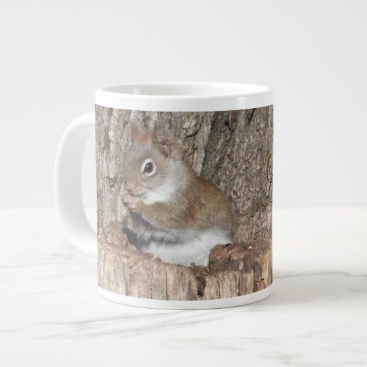 Genießen Sie Ihren Kaffee Jumbo-Tasse (Vorderseite Links)