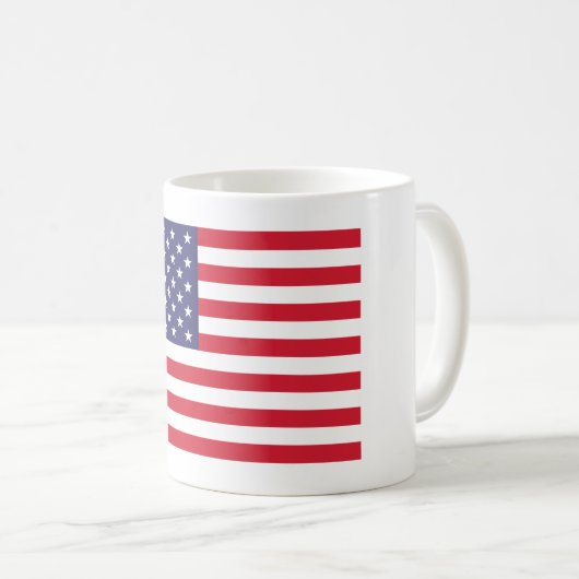 Genießen Sie Ihren Kaffee mit dieser amerikanische Kaffeetasse (VorderseiteRechts)