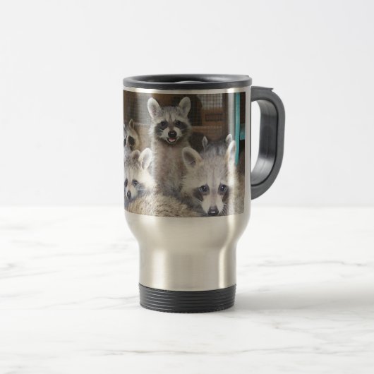 Genießen Sie Ihren morgens-Kaffee mit einem Reisebecher (VorderseiteRechts)