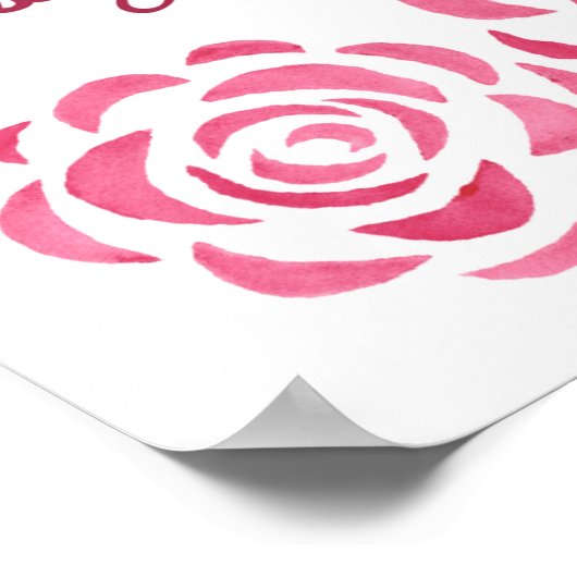 Genießen Sie Ihren Tag Poster (Ecke)