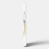 Genießen Sie immer rosa Aquamarine Wasserfarbe Case-Mate iPhone Hülle (Rückseite / Links)