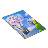 Genießen Sie jeden Moment - Niedliches Anime Schoo Notizblock (Rechte Seite)