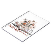 Genießen Sie jeden Moment, positive Botschaft Notizblock (Linke Seite)