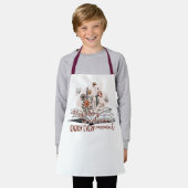 Genießen Sie jeden Moment, positive Botschaft Schürze (Getragen)