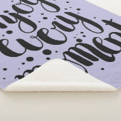 Genießen Sie jeden Moment Sherpadecke (3/4)