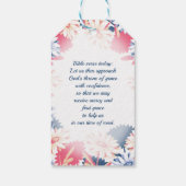 Genießen Sie kleine Zitate Geschenkanhänger (Rückseite)