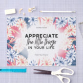 Genießen Sie kleine Zitate Seidenpapier (Handwerk)