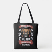 Genießen Sie Luxus, Boxer Tasche (Rückseite)