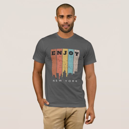 Genießen Sie New York T - Shirt (Vorne ganz)
