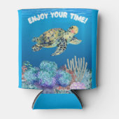 Genießen Sie Schildkröte Dosenkühler (Vorderseite)