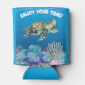 Genießen Sie Schildkröte Dosenkühler (Rückseite)