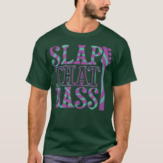 Genießen Sie Slap Bass Gitarre Jam Session Slap, d T-Shirt
