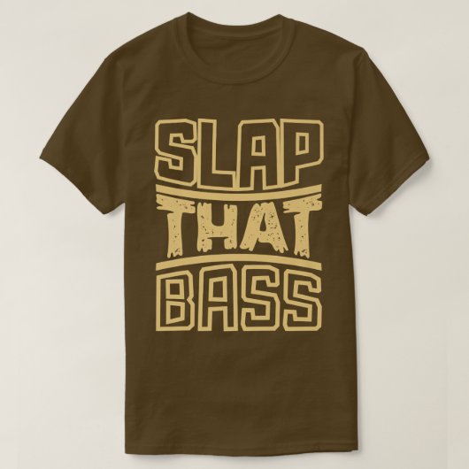 Genießen Sie Slap Bass Gitarre Jam Session Slap, d T-Shirt (Design vorne)