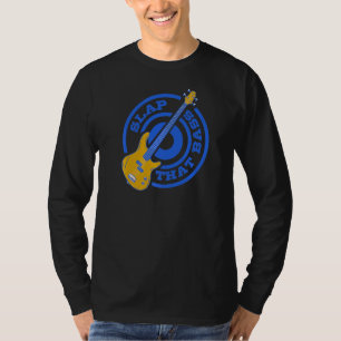 Genießen Sie Slap Bass Gitarre Jam Session Slap Th T-Shirt