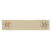 "Genießen Sie unser Kaffee-" Zuhause oder Geschäft Kurzer Tischläufer (Horizontal)