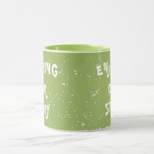 Genießen Sie unseren Niedlichen Weißwein-Text Tasse (Zentrum)