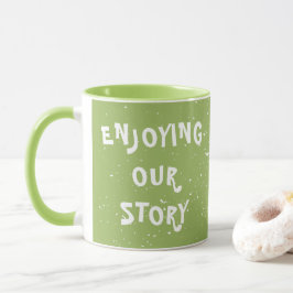 Genießen Sie unseren Niedlichen Weißwein-Text Tasse