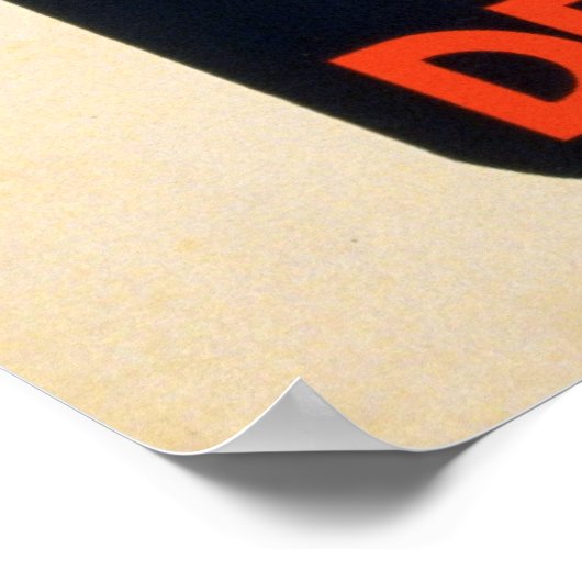 Genießen Sie. Zerstöre nicht. Poster (Ecke)