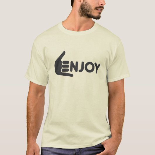 Genießen T-Shirt (Vorderseite)