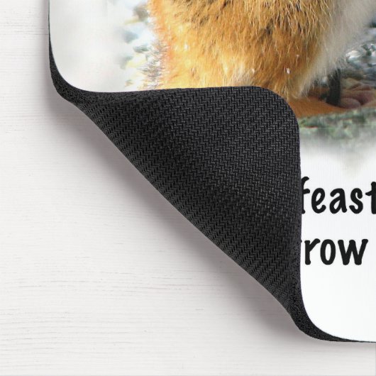 Genießen von Chipmunk Mousepad (Ecke)