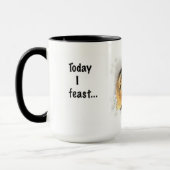 Genießen von Chipmunk Tasse (Links)