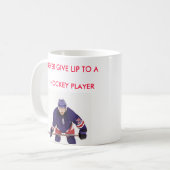 genimage, MP900423138 [1], GEBEN NIE LIPPE ZU A… Kaffeetasse (Vorderseite Links)