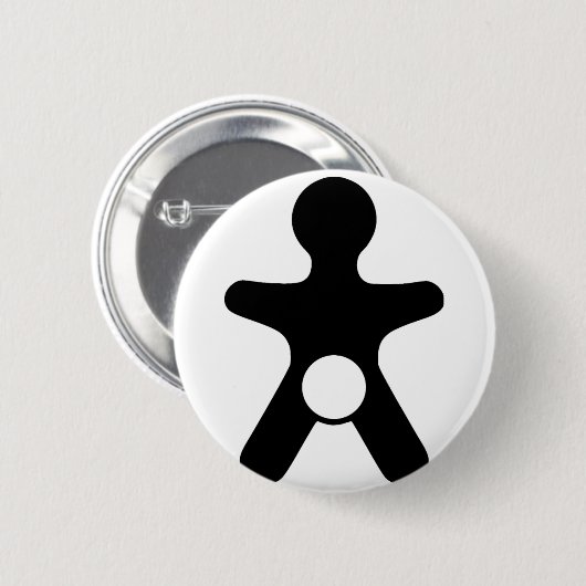 Genitale Integrität Button (Vorne & Hinten)