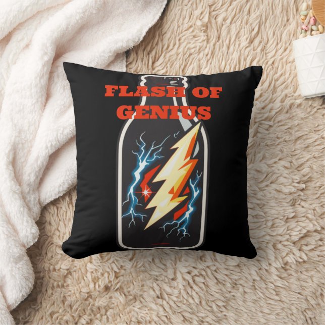 Genius-Blitz Kissen (Decke)