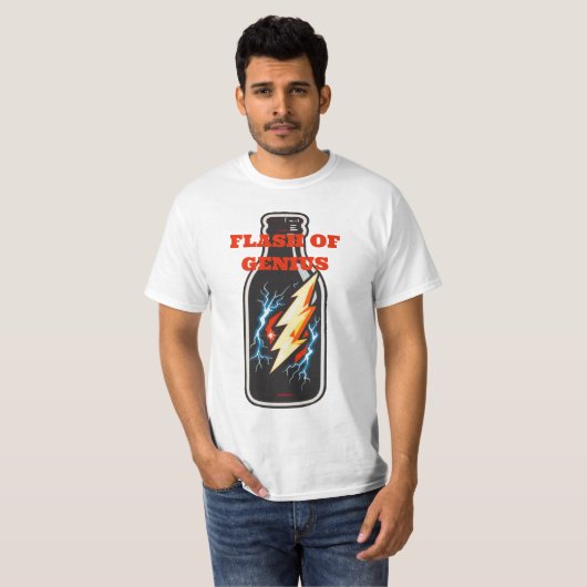Genius-Blitz T-Shirt (Vorne ganz)