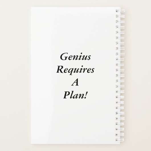 Genius Cat Planer (Rückseite)