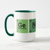 Genius Cup. Periodic table of elements. Tasse (Links)