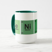 Genius Cup. Periodic table of elements. Tasse (Vorderseite Links)