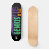 GENIUS DER ZEIT / JMT SKATEBOARD (Vorderseite)