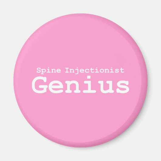 Genius-Geschenke für Spine-Injektoren Magnet (Vorne)