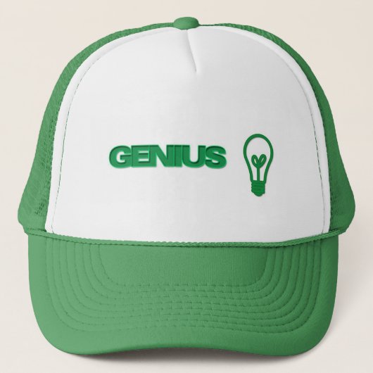 Genius hat truckerkappe (Vorderseite)