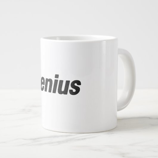 Genius Jumbo-Tasse (Vorderseite Rechts)