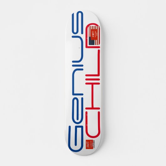 GENIUS KIND JMT 7 3/4" Skateboarddecke Skateboard (Vorne)