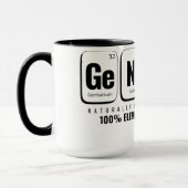 GENiUS Periodic Table - Funny Science Design Tasse (Links)