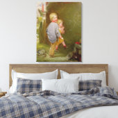 Genius-Schlaganfälle Leinwanddruck (Insitu (Schlafzimmer))