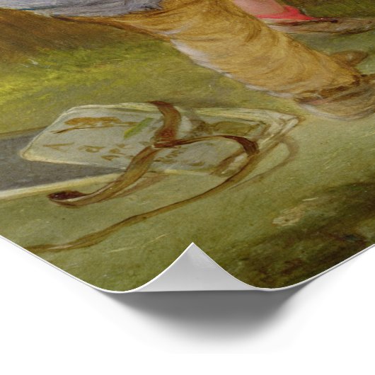 Genius-Schlaganfälle Poster (Ecke)