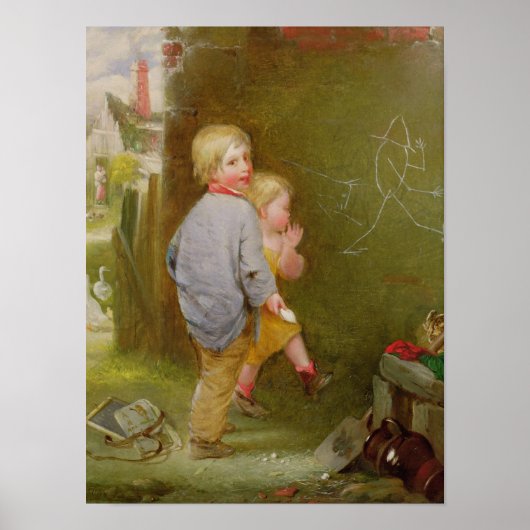 Genius-Schlaganfälle Poster (Vorne)