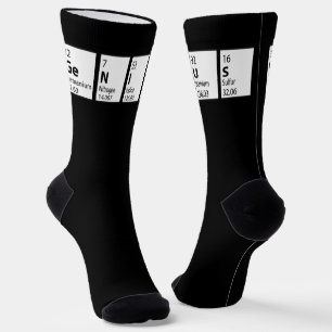 Genius Science Nerd Socken