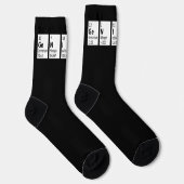 Genius Science Nerd Socken (Rechts)